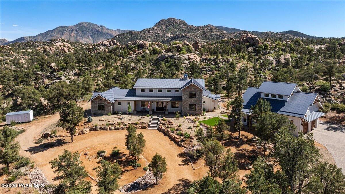 10255 North Chaos Ranch Road Prescott, AZ 86305 - Photo 92 of 101 099-Aerial