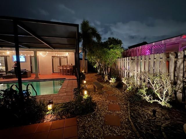 1311 Southwest 56th Avenue Plantation, FL 33317 - Photo 23 of 31 a view of a back yard of the house
