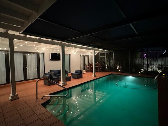 1311 Southwest 56th Avenue Plantation, FL 33317 - Photo 27 of 31 a view of a patio with table and chairs and potted plants
