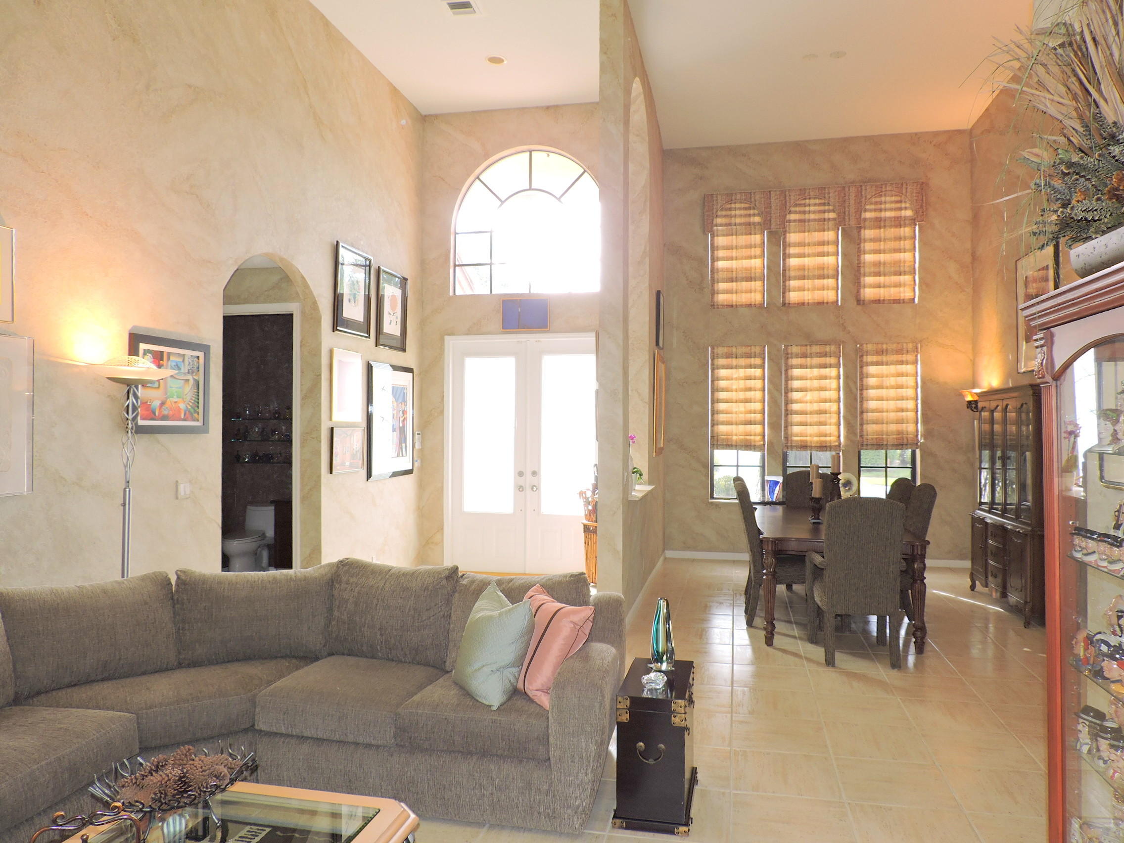 7738 La Corniche Circle Boca Raton, FL 33433 - Photo 7 of 41 View From Living Room to Front Door