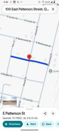 $200 | 100 East Patterson Street, Quanah, TX 79252