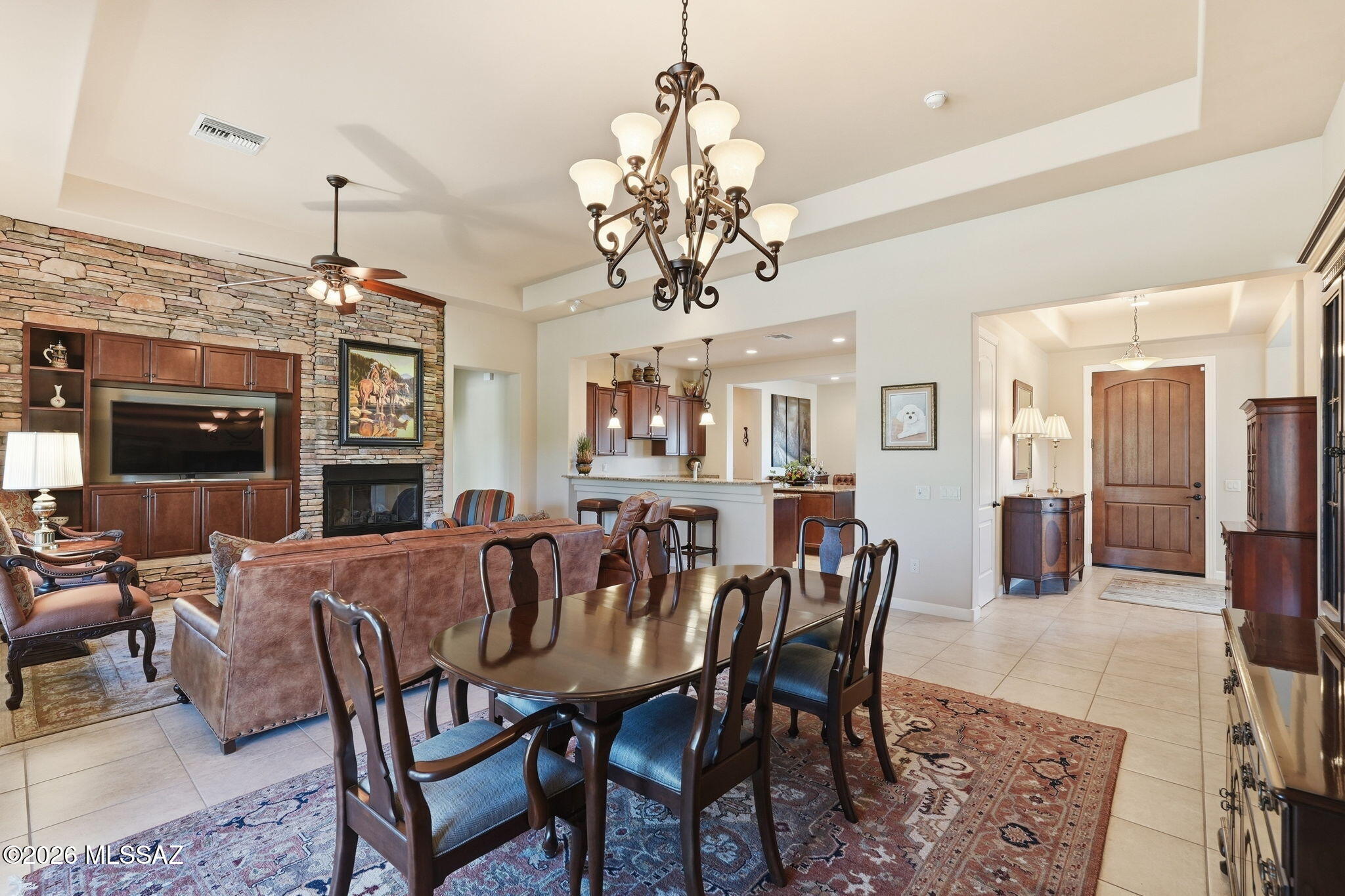 66162 East Box Elder Road Tucson, AZ 85739 - Photo 17 of 42 Formal dining area