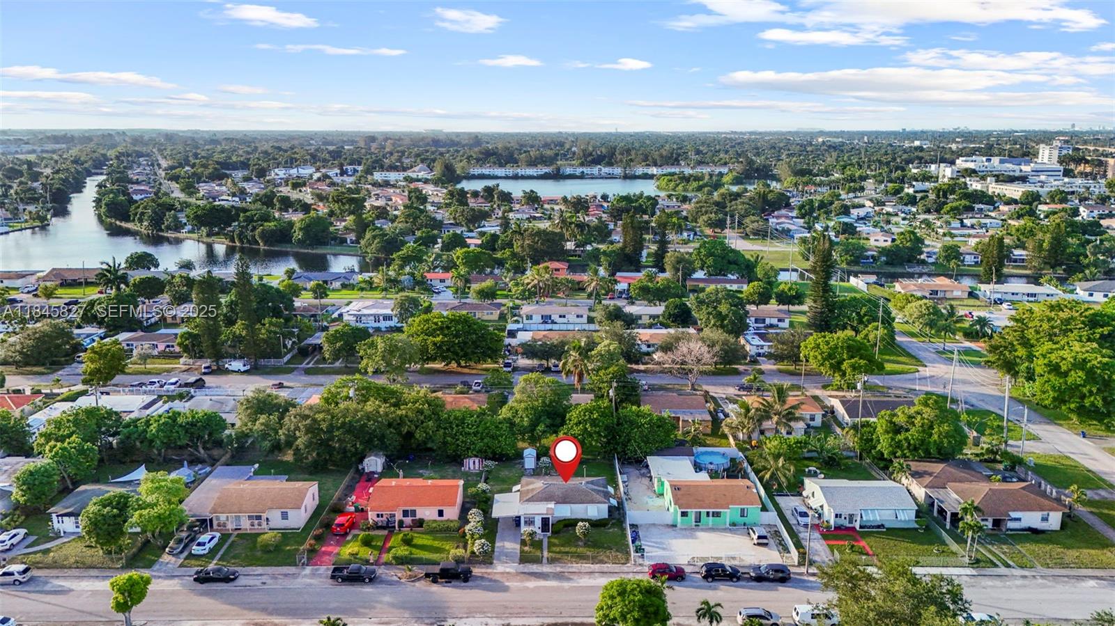 1235 Northwest 86th Street Miami, FL 33147 - Photo 33 of 37 an aerial view of a city