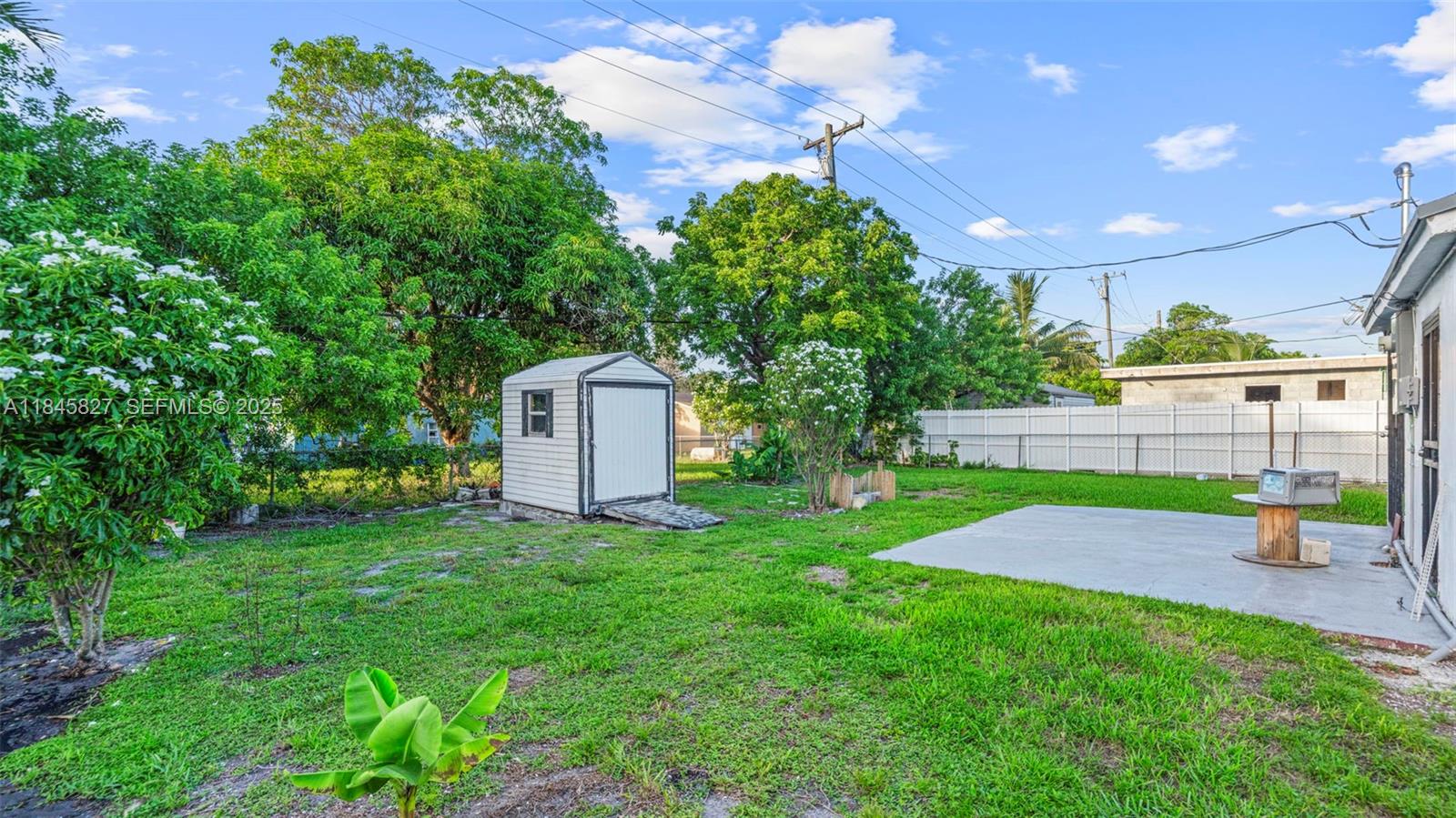 1235 Northwest 86th Street Miami, FL 33147 - Photo 8 of 37 a view of a back yard