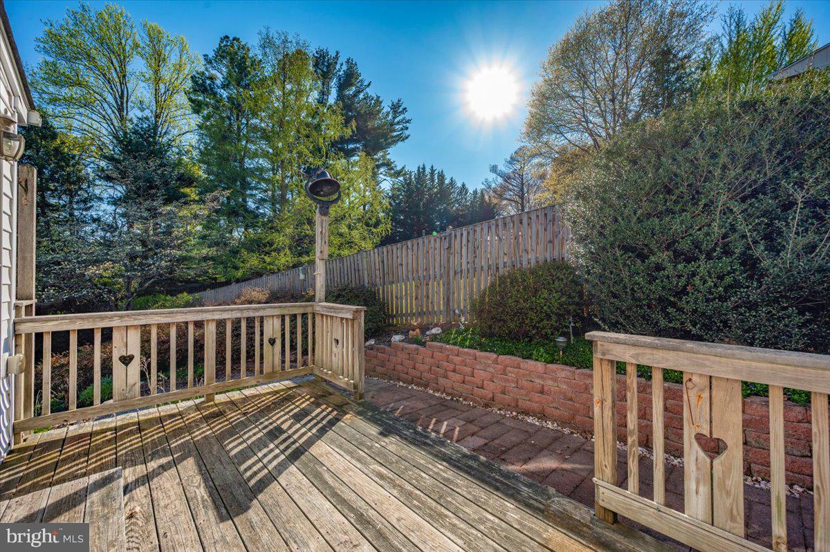 10508 Sweepstakes Road Damascus, MD 20872 - Photo 37 of 46 a view of a wooden deck