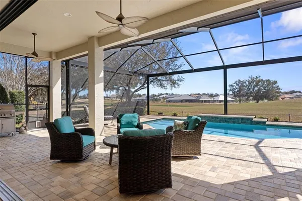a dining area with lots of table and chairs