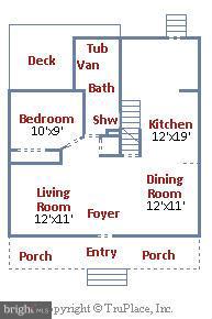 12208 Judson Road Silver Spring, MD 20902 - Photo 21 of 21 Floor Plan - Main Level