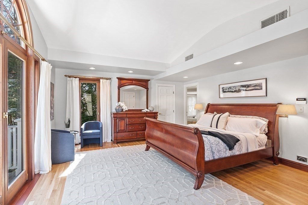 3 Goodwin Road Lexington, MA 02420 - Photo 19 of 38 a bed room with a bed and a large window