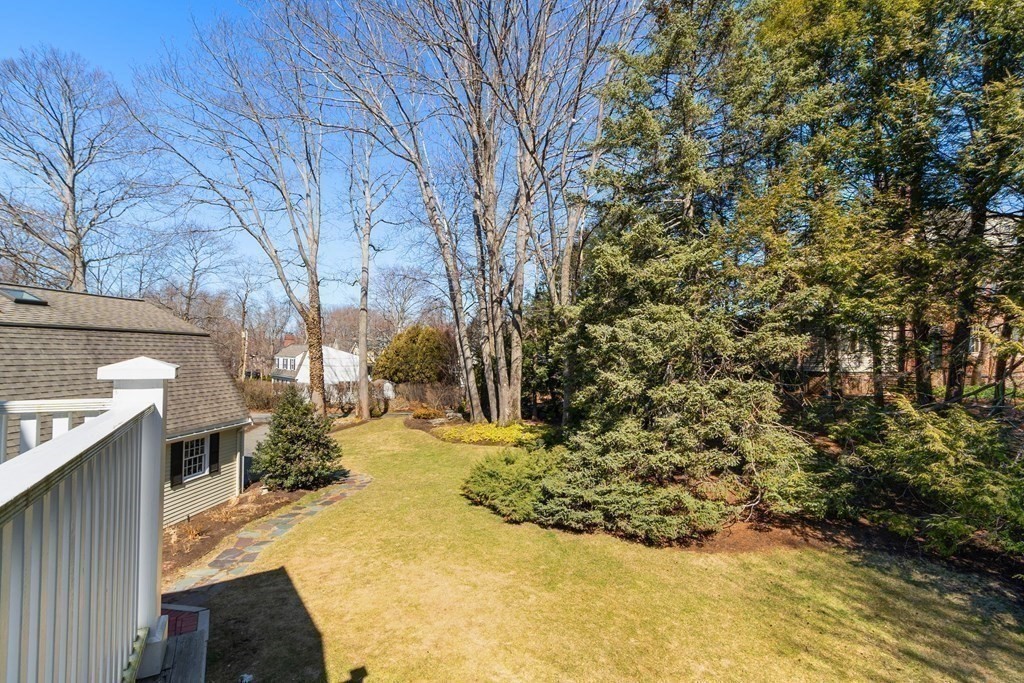 3 Goodwin Road Lexington, MA 02420 - Photo 2 of 38 a view of a yard with trees