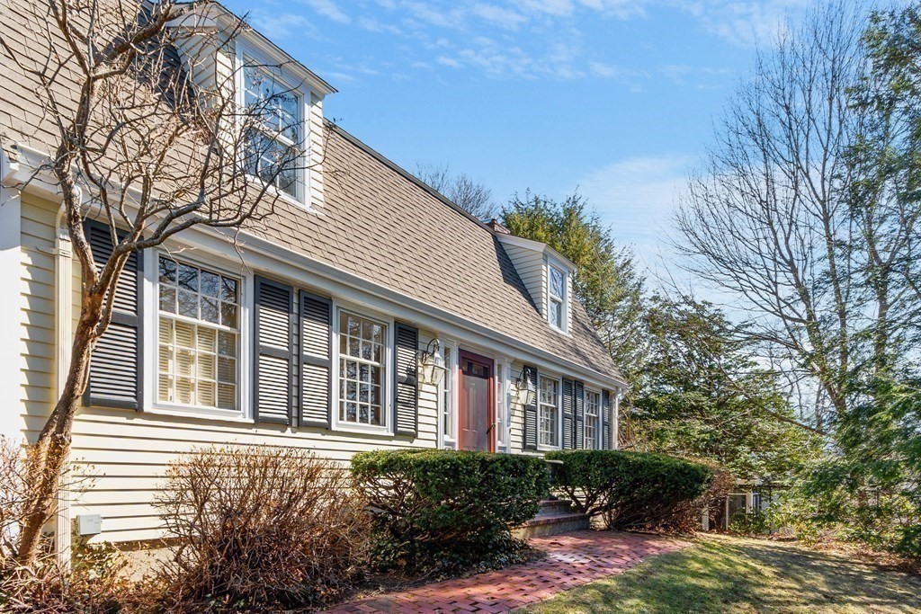 3 Goodwin Road Lexington, MA 02420 - Photo 34 of 38 a house view with a garden space