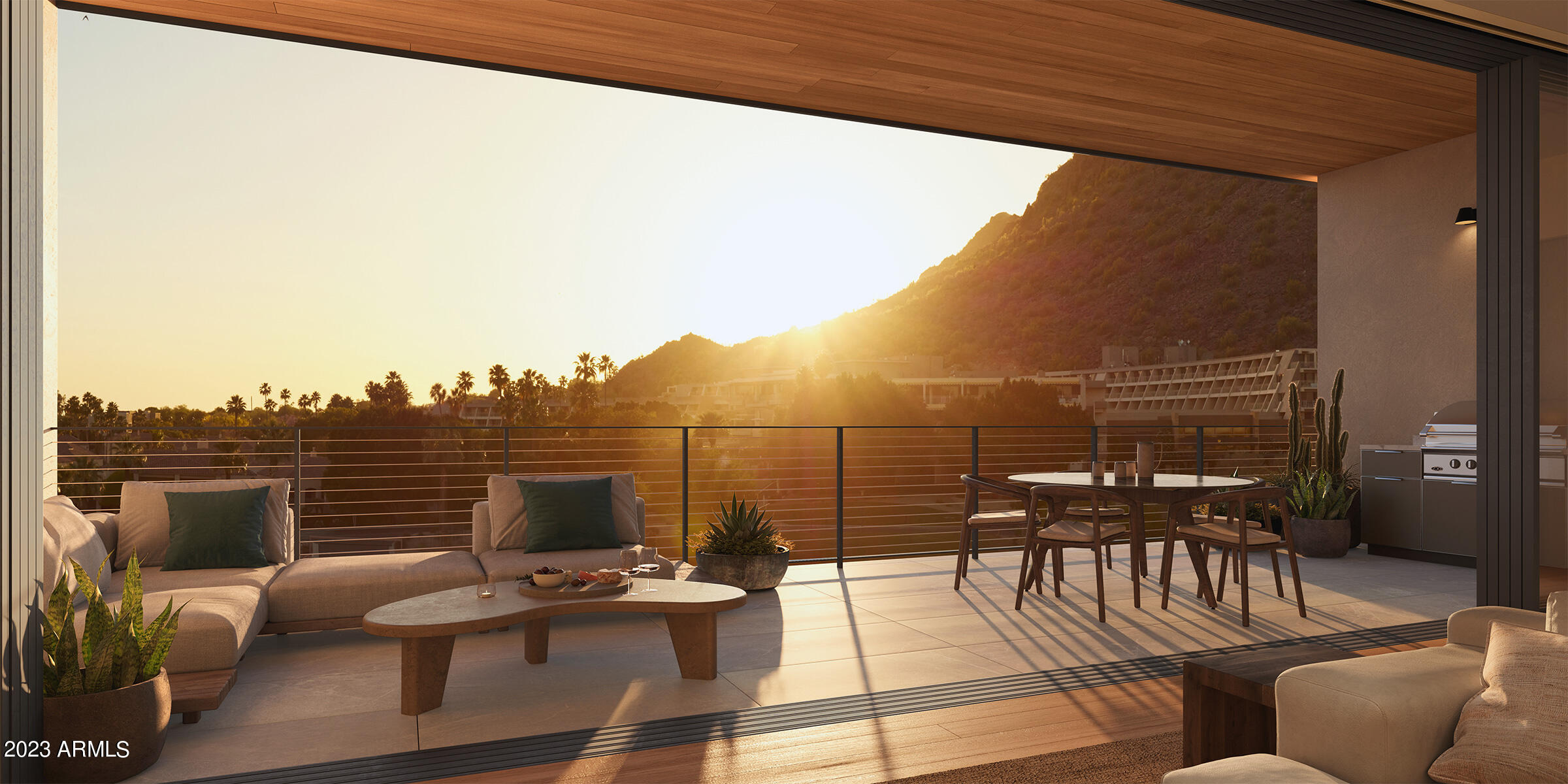 4849 North Camelback Ridge Road, Unit A208 Scottsdale, AZ 85251 - Photo 5 of 12 A305_Patio