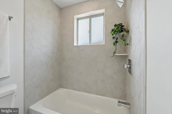 a bath room with a toilet and a shower