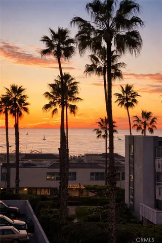 a view of a city from a terrace