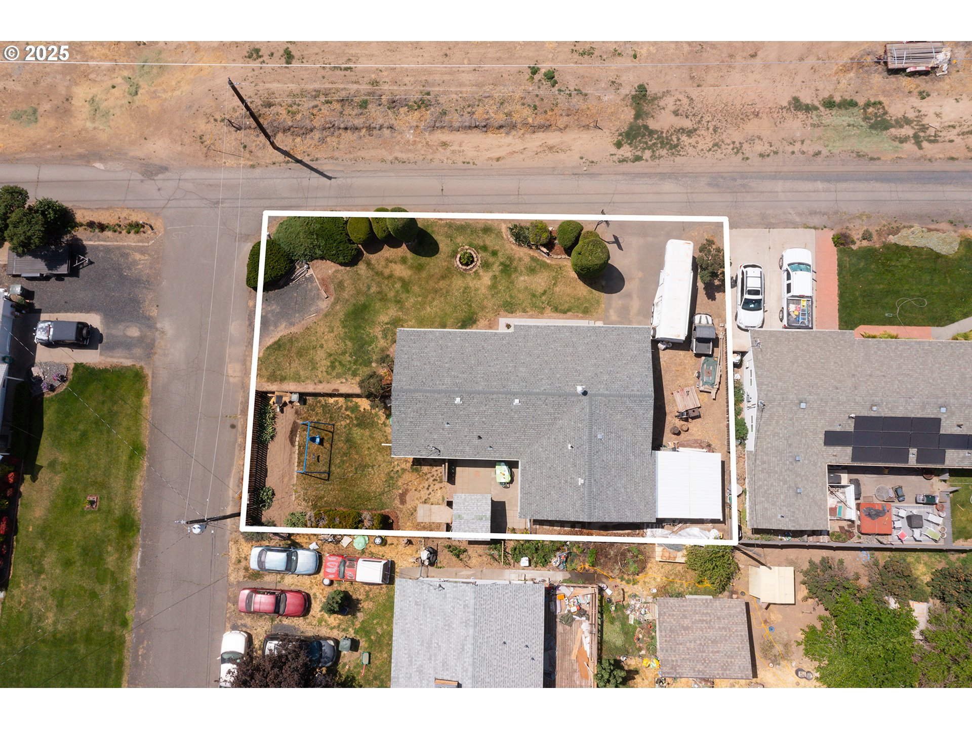 814 Southwest 44th Street Pendleton, OR 97801 - Photo 4 of 35 an aerial view of residential houses with outdoor space and parking