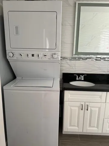 a view of washer and dryer