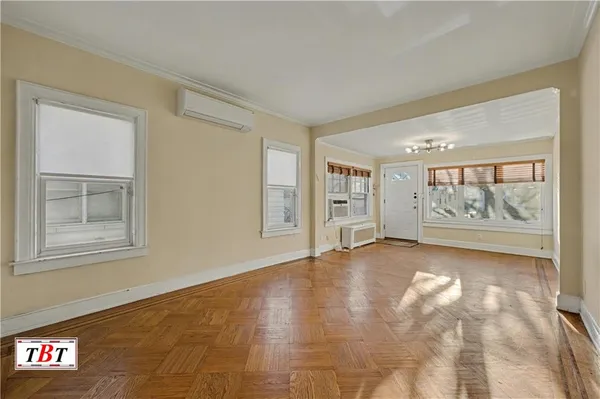 a view of an empty room with window