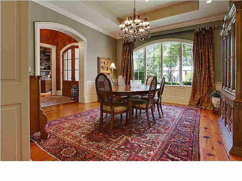 134 Bridgewater Crossing Ridgeland, MS 39157 - Photo 8 of 36 Dining Room with Heart Pine floors!