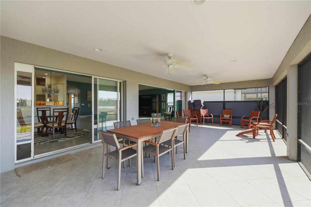 1016 Pickering Path The Villages, FL 32163 - Photo 29 of 38 a view of a dining room with furniture window and outside view