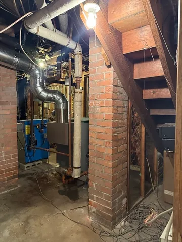 a view of a storage room