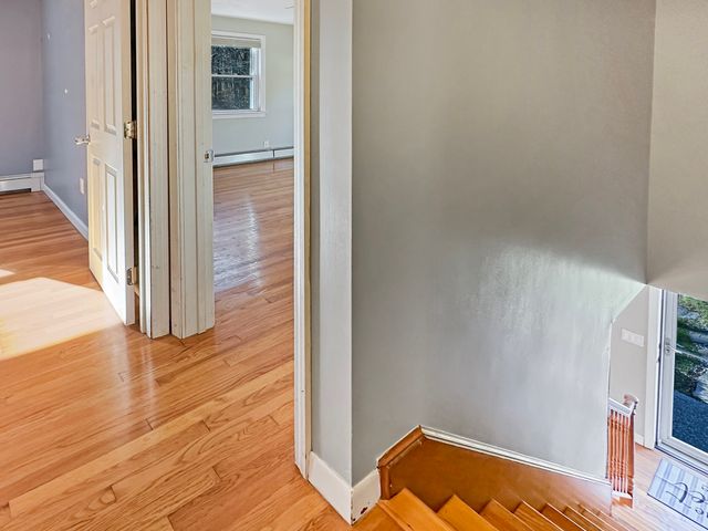 a view of wooden floor