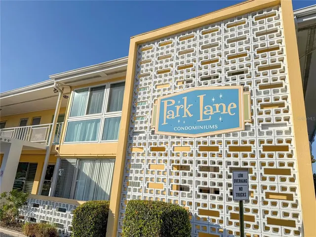 a front view of a building