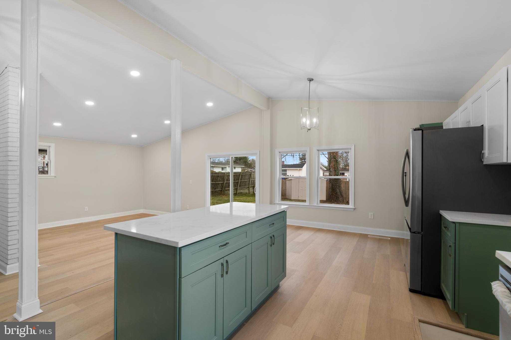 4761 Bonnie Brae Road Pikesville, MD 21208 - Photo 32 of 32 Kitchen & Open Floor plan