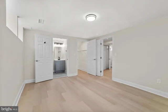 a view of empty room