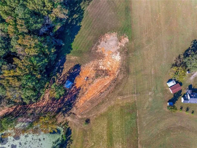 a view of a street with an ocean view