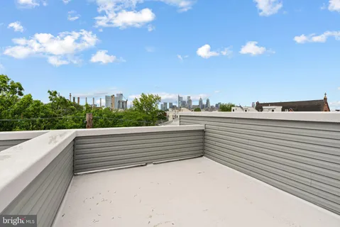 a view of outdoor space and city view