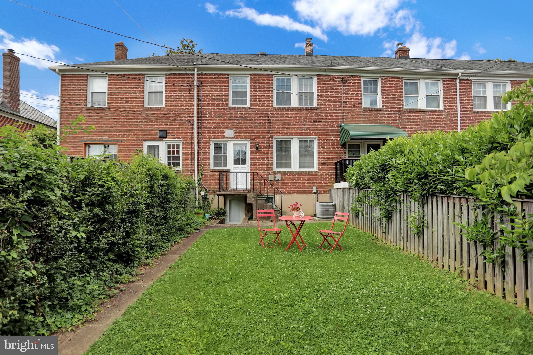 416 Overbrook Road Baltimore, MD 21212 - Photo 28 of 41 Rear yard