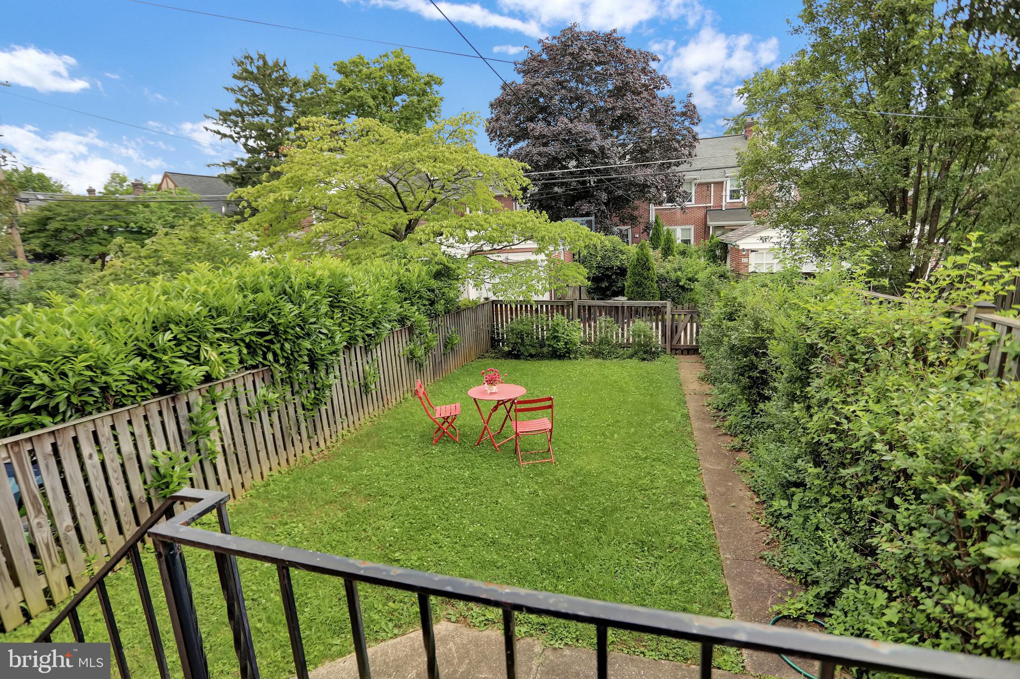 416 Overbrook Road Baltimore, MD 21212 - Photo 30 of 41 Rear yard