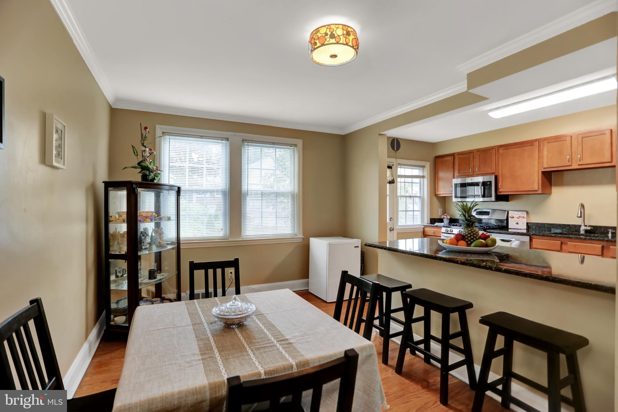 416 Overbrook Road Baltimore, MD 21212 - Photo 7 of 41 Dining Room with view of kitchen