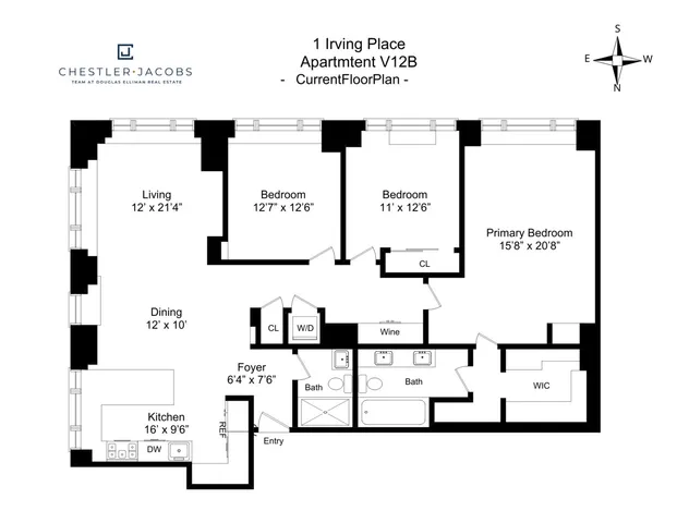 $3,000,000 | 1 Irving Place, Unit V12BC | Gramercy