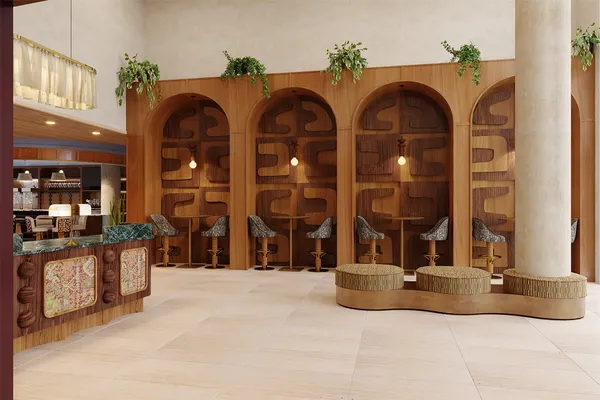 a view of front door