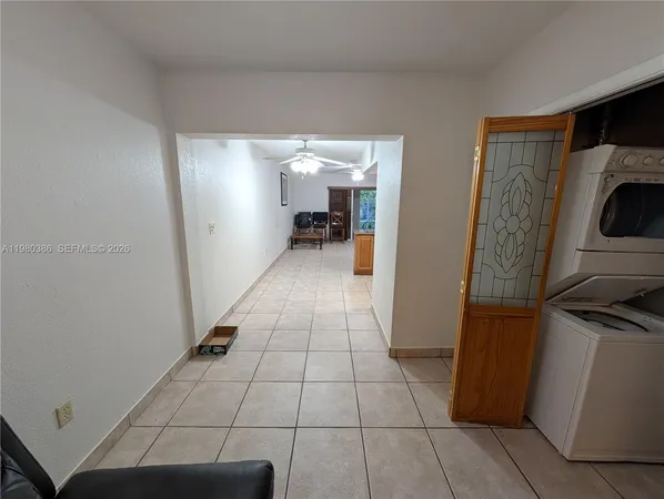 a view of a storage & utility room