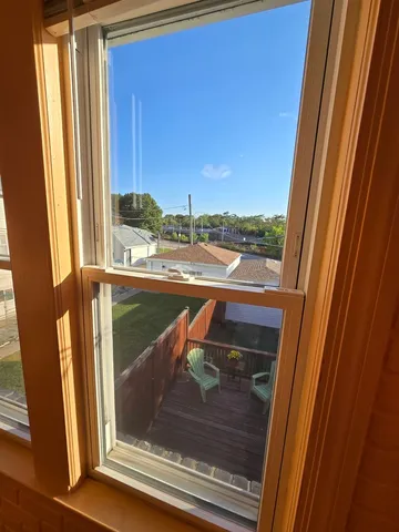 a view of a floor to ceiling window