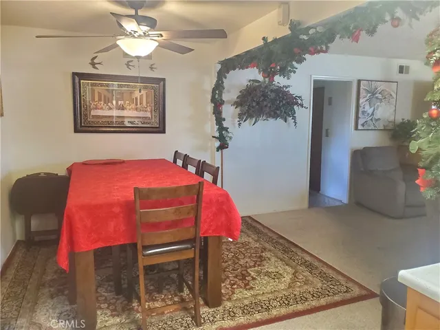 a view of a bedroom with a bed and closet