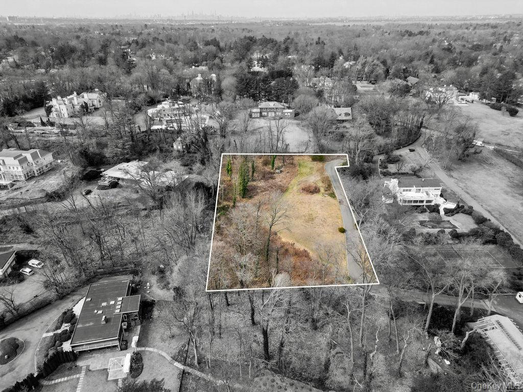 36 Pheasant Run Great Neck, NY 11024 - Photo 9 of 10 an aerial view of a house with a yard