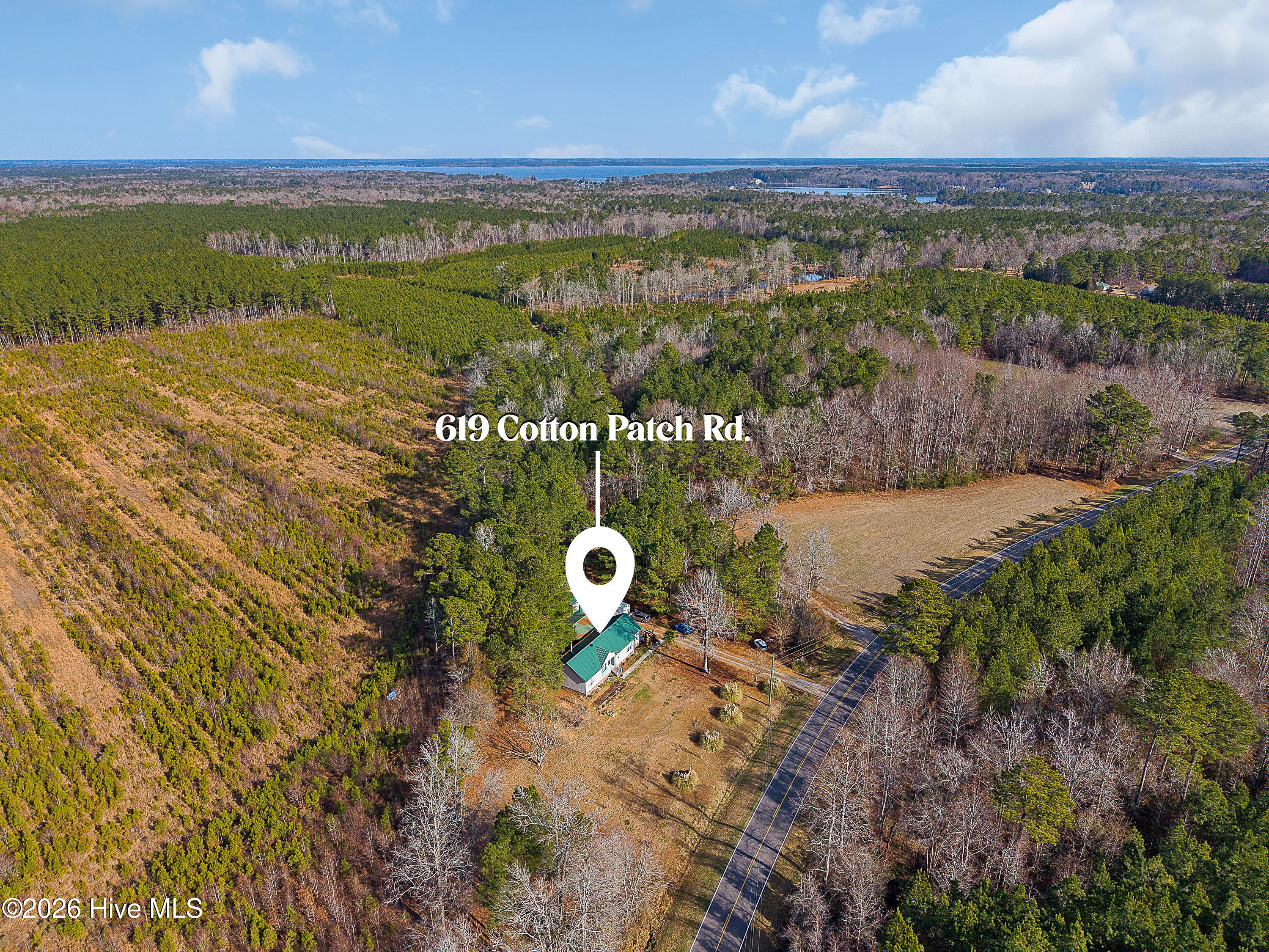 619 Cotton Patch Road Chocowinity, NC 27817 - Photo 25 of 27 Aerial View