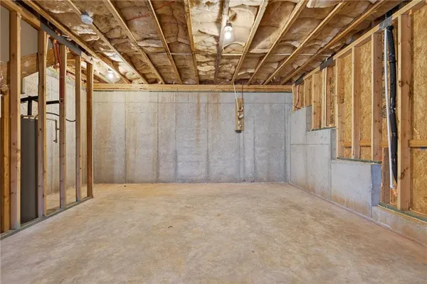 an aerial view of residential house with outdoor space