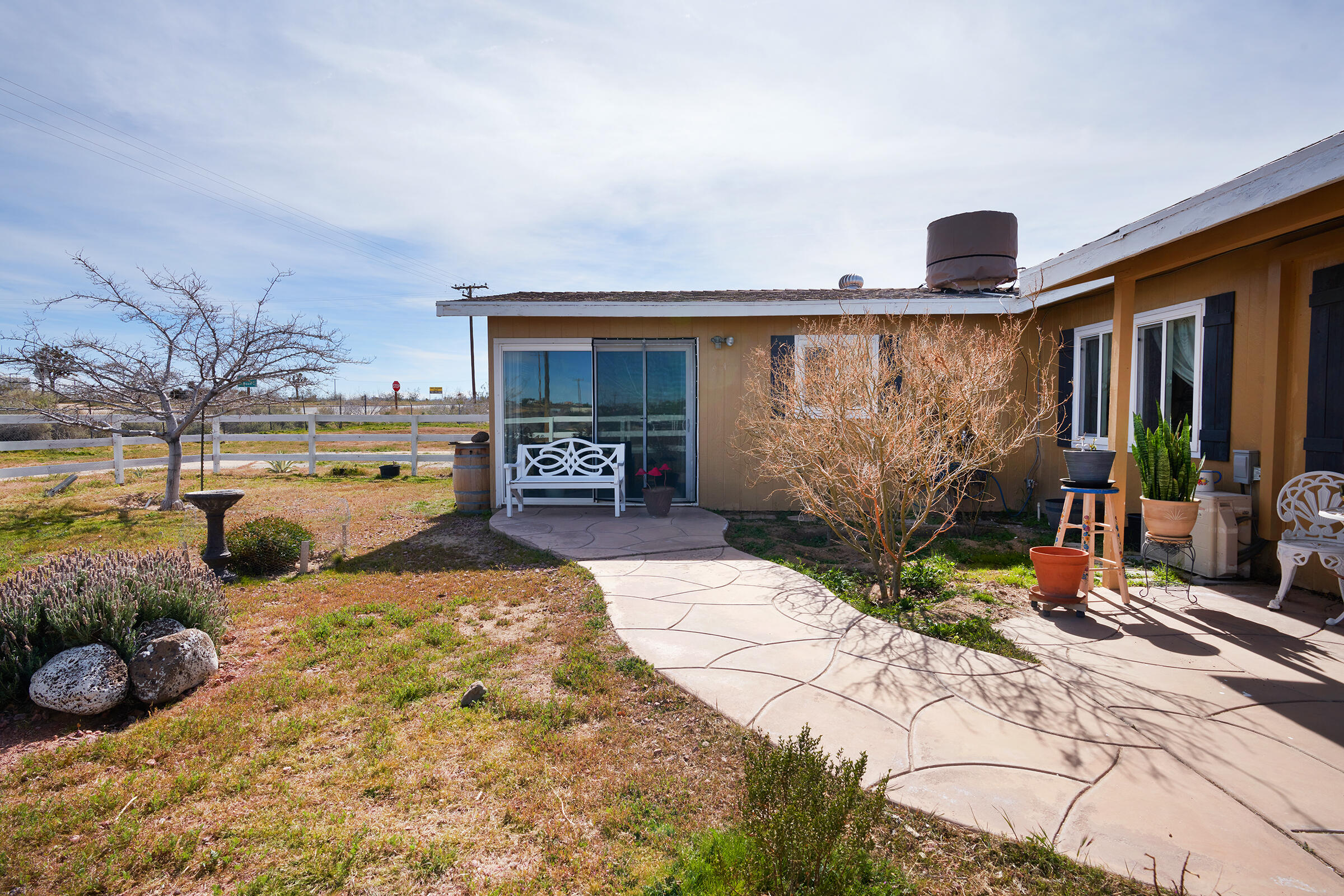 1588 Old Woman Springs Road Yucca Valley, CA 92284 - Photo 9 of 37 a view of a entryway door front of house