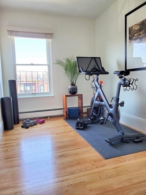 40 Rutland Square, Unit 5 Boston, MA 02118 - Photo 10 of 19 a view of a room with gym equipment