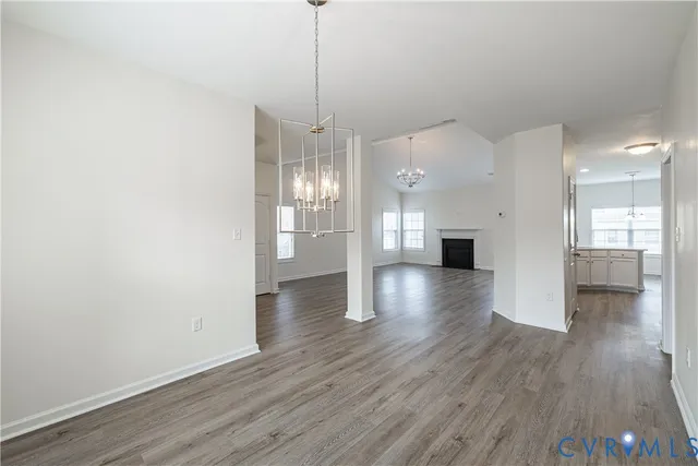 a view of a house with wooden floor