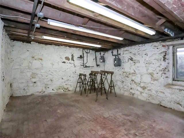 a view of water heater room