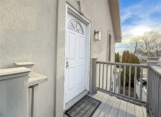 a view of a walk in closet