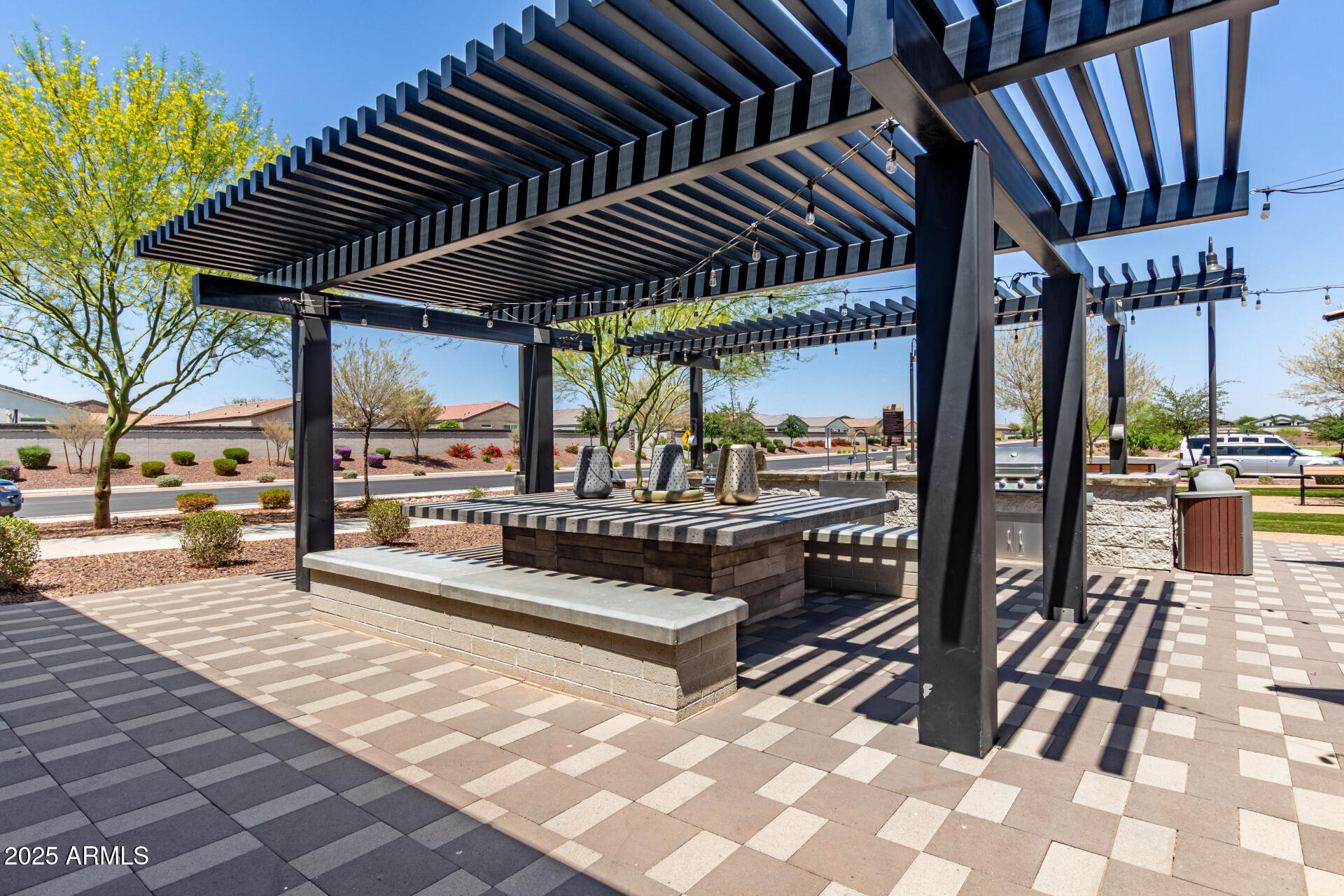 37287 North Azteca Road San Tan Valley, AZ 85140 - Photo 31 of 37 a view of a chairs and tables in patio