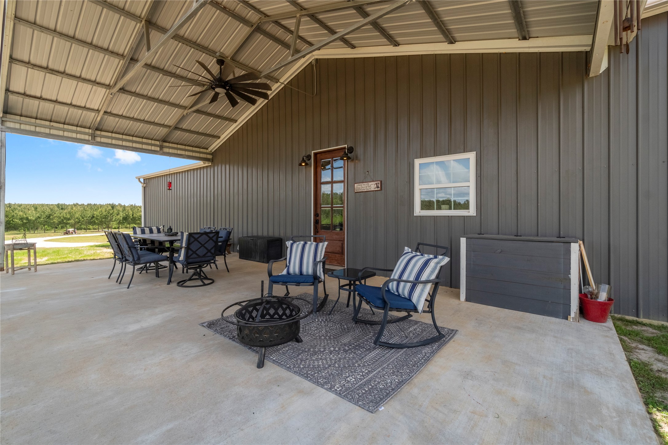 835 Stutts Hill Road Livingston, TX 77351 - Photo 27 of 50 Back Patio 2