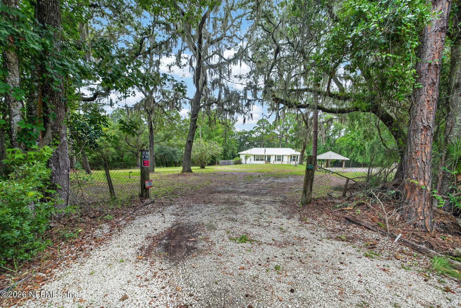 1950 Lightsey Road St. Augustine, FL 32084 - Photo 6 of 57 a childrens park with lots of trees