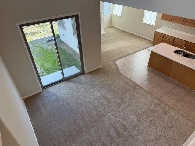 a view of entryway with stairs