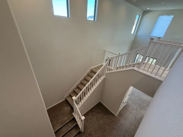 a close view of closet